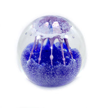 Load image into Gallery viewer, Vintage Caithness Crystal CIIG Scotland octopus bubble art glass paperweight
