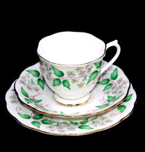 Load image into Gallery viewer, Vintage ROYAL ALBERT England Traveller&#39;s Joy set of 6 pretty teacup trio sets
