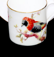 Load image into Gallery viewer, Antique ROYAL DOULTON England 1920s garden birds coffee can set inc pot
