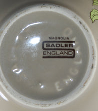 Load image into Gallery viewer, Vintage pretty Sadler England MAGNOLIA powder bowl ginger jar &amp; vase set
