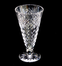 Load image into Gallery viewer, Vintage WEBB &amp; CORBETT England stunning tall sparkly cut crystal vase
