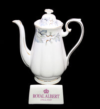 Load image into Gallery viewer, Vintage Royal Albert England SILVER MAPLE large stylish coffee pot
