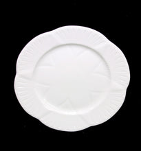 Load image into Gallery viewer, Vintage SHELLEY England Dainty pure white set of 5 entree salad plates
