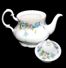 Load image into Gallery viewer, Vintage Royal Albert ENGLAND SPRINGFIELD pastel pansies large 6-8 cup teapot
