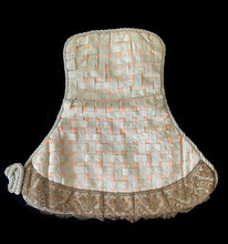 Load image into Gallery viewer, Vintage 1930s 1940s ribbon weave hat-shaped lingerie or nightdress case pouch
