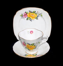 Load image into Gallery viewer, Vintage Windsor England bone china stunningly pretty teacup trio

