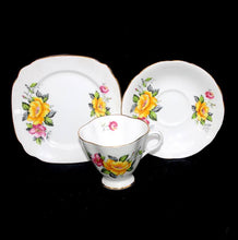 Load image into Gallery viewer, Vintage Windsor England bone china stunningly pretty teacup trio
