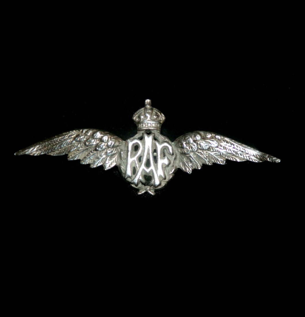 Vintage sterling silver RAAF sweetheart brooch