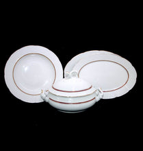 Load image into Gallery viewer, Vintage Czech Bohemia Your House huge tureen, two oval platters &amp; large bowl
