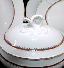 Load image into Gallery viewer, Vintage Czech Bohemia Your House huge tureen, two oval platters &amp; large bowl
