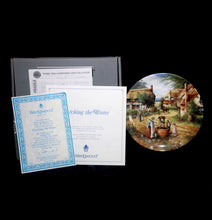 Load image into Gallery viewer, Vintage Wedgwood Fetching the Water Country Days collector&#39;s plate in box
