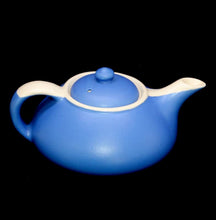 Load image into Gallery viewer, Vintage THE BLUE OF DEVON Topsham English pottery blue &amp; white teapot
