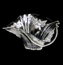 Load image into Gallery viewer, Vintage large &amp; heavy MIKASA Germany crystal Parisian Ivy wavy bowl
