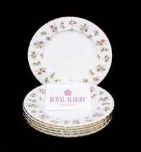 Load image into Gallery viewer, Vintage Royal Albert Winsome England set of 6 entree or salad plates
