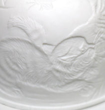 Load image into Gallery viewer, Vintage bisque china lithopane tea light candle fairy light KITTENS
