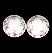 Load image into Gallery viewer, Vintage 1950s MINTON Ancestral pair of small fruit bowls
