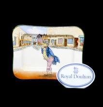 Load image into Gallery viewer, Antique Royal Doulton Mr Pickwick D2973 Dickens Ware rectangle shallow bowl
