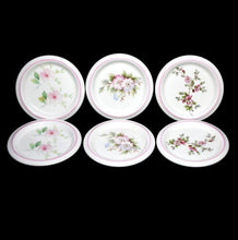 Load image into Gallery viewer, Vintage set of 6 Jason Works England Nanrich Pottery mug coasters or pin dishes
