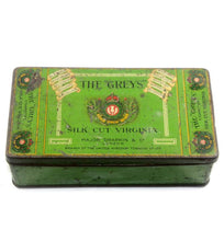 Load image into Gallery viewer, Vintage THE GREYS Silk Cut Virginia Major Drapkin Royal Scottish Greys tin
