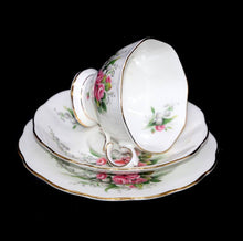 Load image into Gallery viewer, Vintage Royal Albert ENGLAND Lily of the Valley pretty pink roses teacup trio
