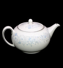 Load image into Gallery viewer, Vintage Wedgwood Belle Fleur ENGLAND blue &amp; white large teapot
