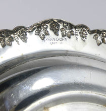 Load image into Gallery viewer, Vintage Renown EPNS A1 pressed glass divided dish with silver plated holder
