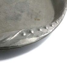 Load image into Gallery viewer, Vintage KAYSERZINN 4718 GERMANY lily of the valley art nouveau pewter dish
