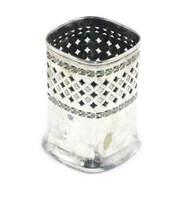 Load image into Gallery viewer, Vintage WALKER &amp; HALL EPNS silver plated pierced small pot
