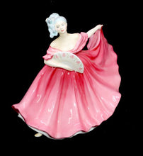 Load image into Gallery viewer, Vintage Royal Doulton 1990 ENGLAND Elaine HN3307 Peggy Davies pink dress figurine
