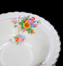Load image into Gallery viewer, Vintage J&amp;G Meakin SOL 1930s set of 6 pretty floral rimmed bowls
