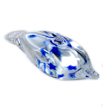 Load image into Gallery viewer, Vintage Caithness Crystal Scotland SPLISH THE DOLPHIN art glass paperweight
