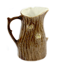 Load image into Gallery viewer, Vintage HORNSEA Fauna Royal England 69 tall squirrel in tree jug STUNNING
