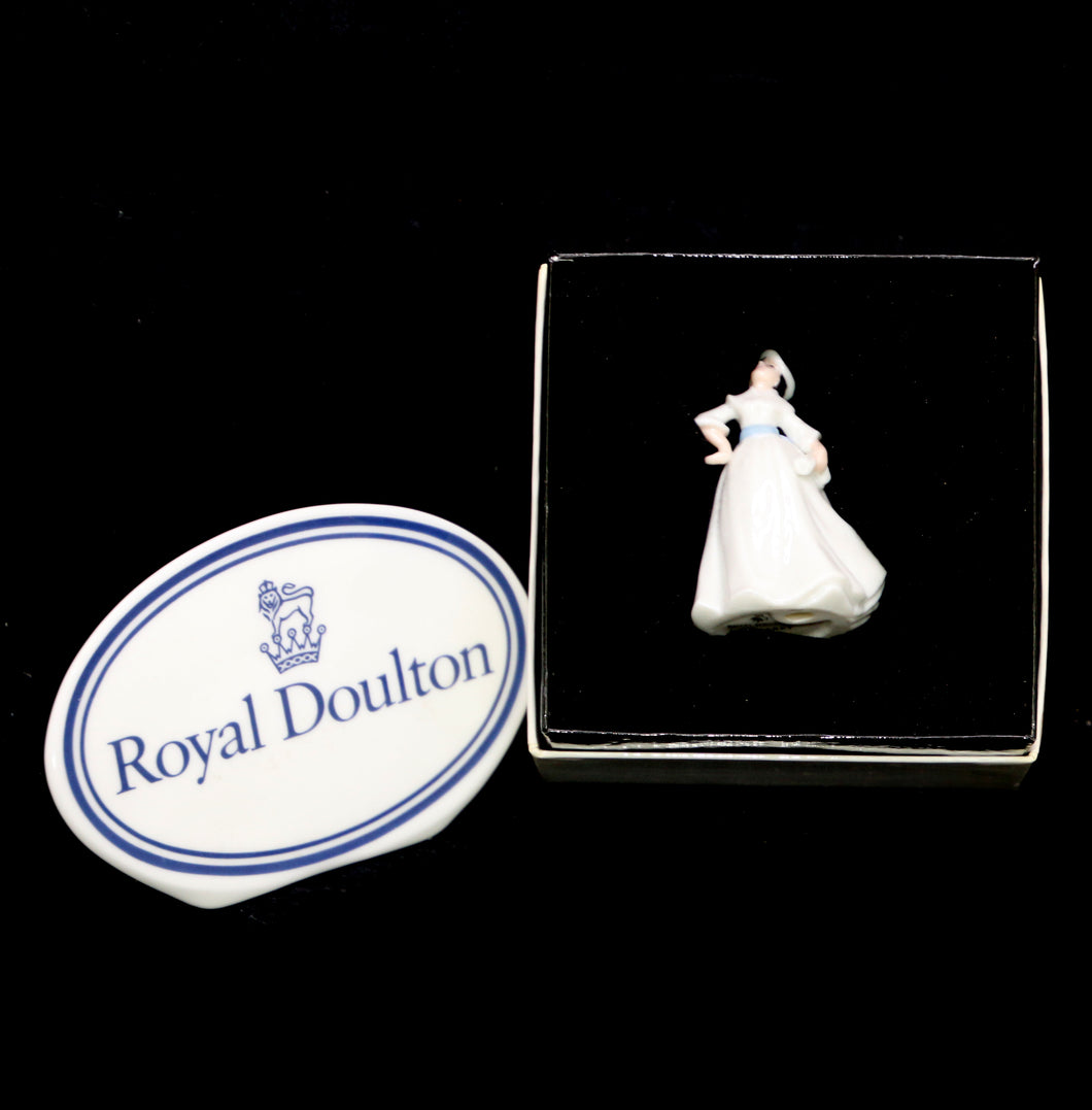 Vintage Royal Doulton MARGARET M206 2003 miniature lady figurine 6cm BOX