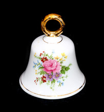 Load image into Gallery viewer, Vintage Ashleydale England fine bone china floral bell with ringer
