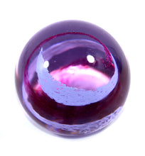 Load image into Gallery viewer, Vintage CAITHNESS crystal Scotland PASTEL blue &amp; purple paperweight
