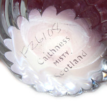 Load image into Gallery viewer, Vintage Caithness Scotland MISTY pink swirl art glass crystal paperweight
