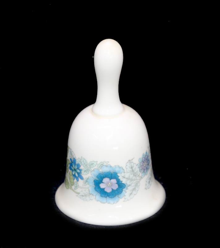 Vintage Wedgwood Clementine England china bell with ringer