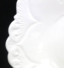 Load image into Gallery viewer, Vintage SHELLEY England Dainty pure white pretty cake plate
