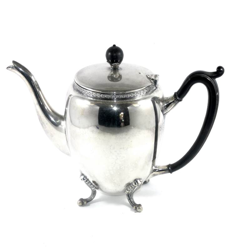 Vintage BUCKINGHAM by Paramount silver plated art deco EPNS coffee pot