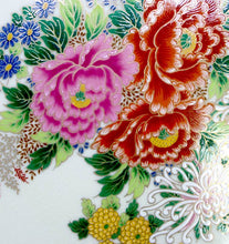Load image into Gallery viewer, Vintage Japanese HUGE chrysanthemum octagonal plate or shallow bowl
