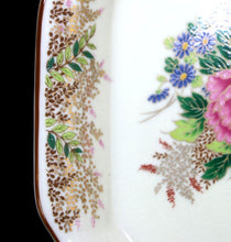 Load image into Gallery viewer, Vintage Japanese HUGE chrysanthemum octagonal plate or shallow bowl
