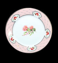 Load image into Gallery viewer, Vintage beautiful pastel pink Crabtree &amp; Evelyn London pair of plates
