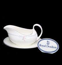 Load image into Gallery viewer, Vintage ROYAL DOULTON England 1982 Carnation gravy or sauce boat jug
