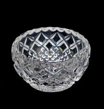 Load image into Gallery viewer, Vintage pretty crystal sugar bowl &amp; cream jug with matching tray
