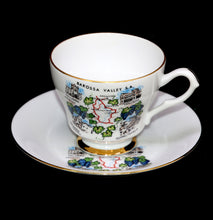 Load image into Gallery viewer, Vintage Westminster Australia BAROSSA VALLEY SA pretty teacup &amp; saucer duo
