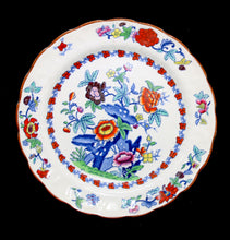 Load image into Gallery viewer, Antique BOOTHS England blue &amp; hand painted THE POMPADOUR dinner plate
