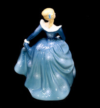 Load image into Gallery viewer, Vintage ROYAL DOULTON England FRAGRANCE 1965 blue dress HN 2334 lady figurine
