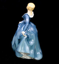 Load image into Gallery viewer, Vintage ROYAL DOULTON England FRAGRANCE 1965 blue dress HN 2334 lady figurine
