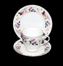 Load image into Gallery viewer, Vintage Royal Vale England exquisite pink roses pretty teacup trio set

