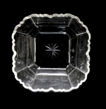 Load image into Gallery viewer, Antique group of three crystal bowls with unusual edging
